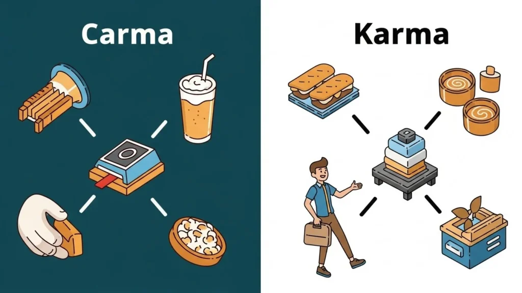 The Origin of Carma or Karma