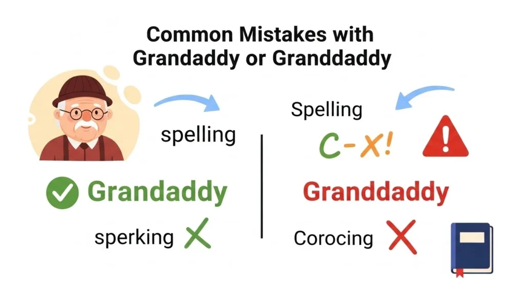 Common Mistakes with Grandaddy or Granddaddy