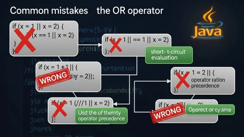 Common Mistakes with Java OR Operator