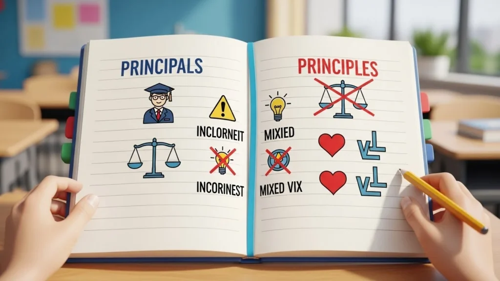 Common Mistakes with Principals or Principles