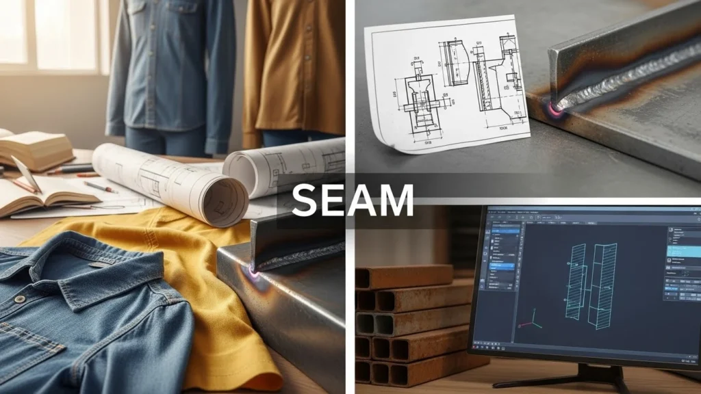 Seam in Technical and Professional Use