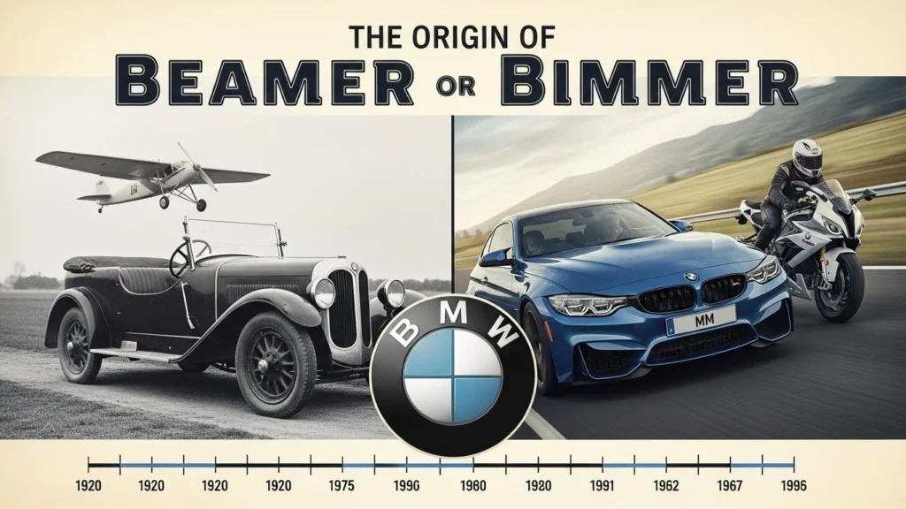 The Origin of Beamer or Bimmer