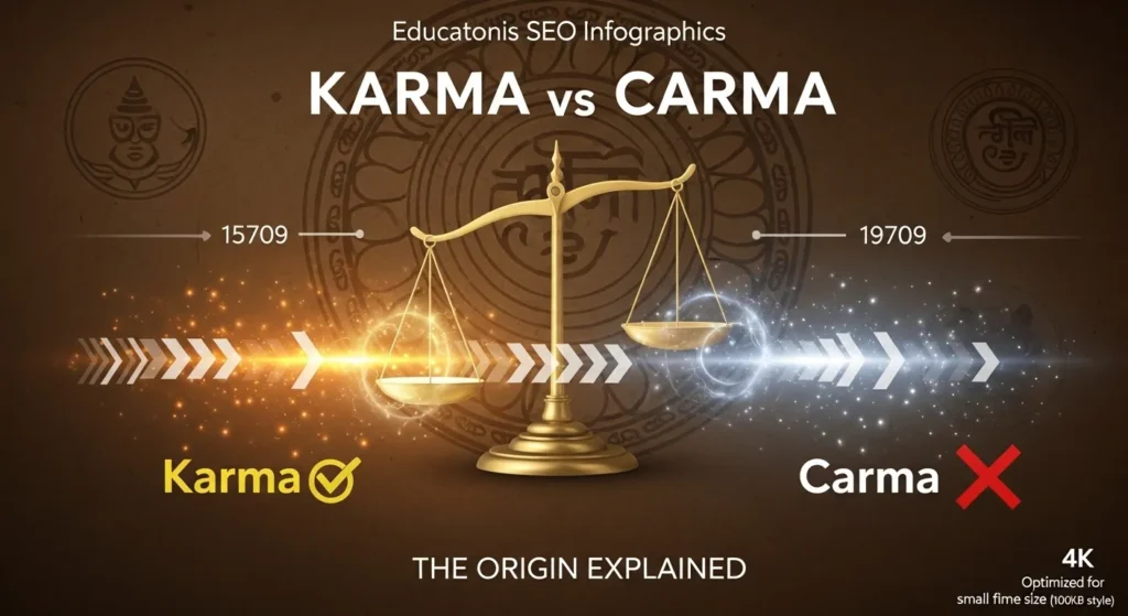 The Origin of Carma or Karma