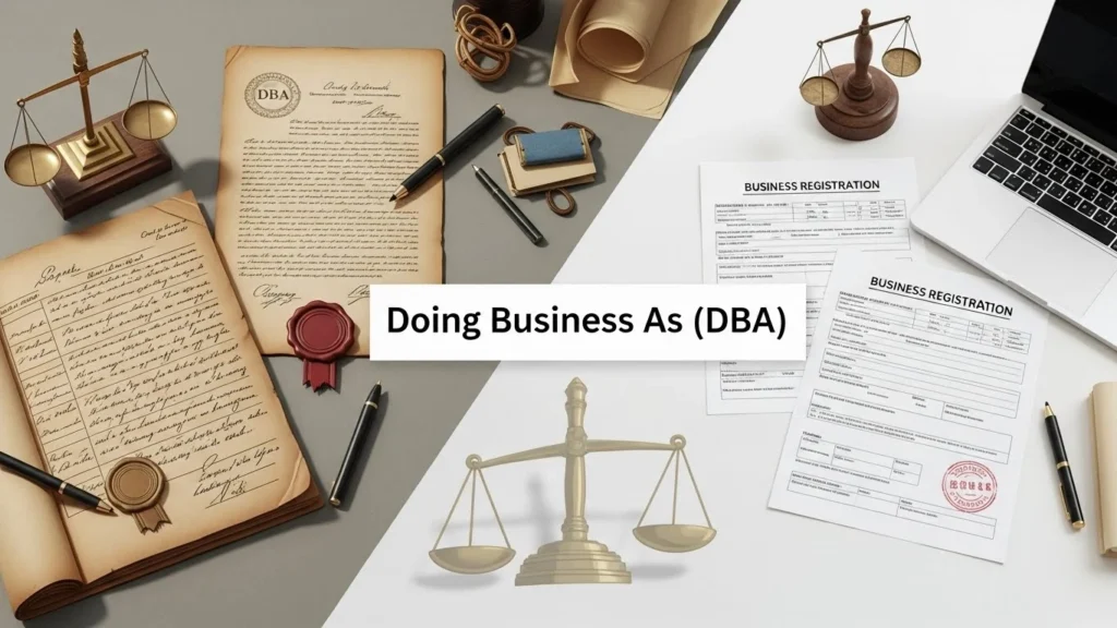 The Origin of DBA or DBA