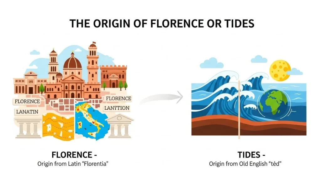 The Origin of Florence or Tides