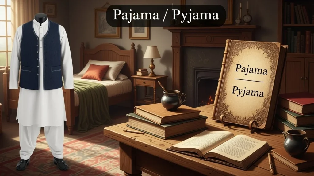 The Origin of Pajama or Pyjama