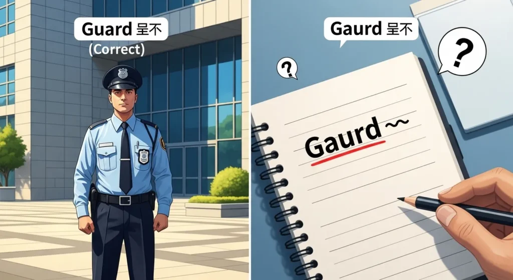 Common Mistakes with Guard or Gaurd