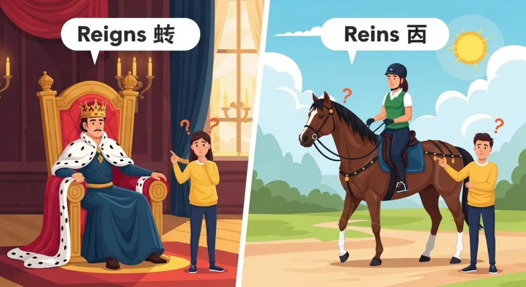 Common Mistakes with Reigns or Reins