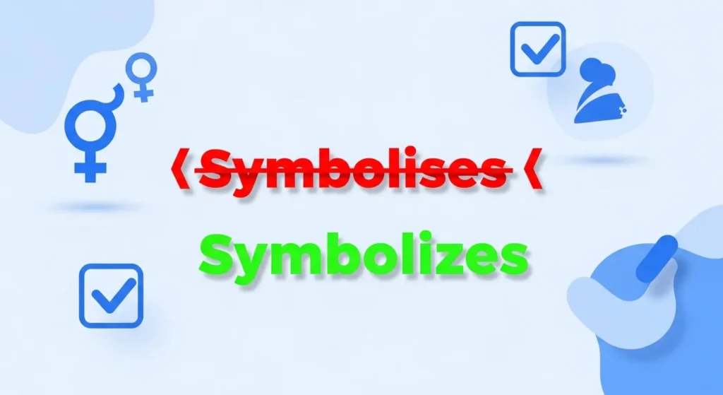 Common Mistakes with Symbolises or Symbolizes