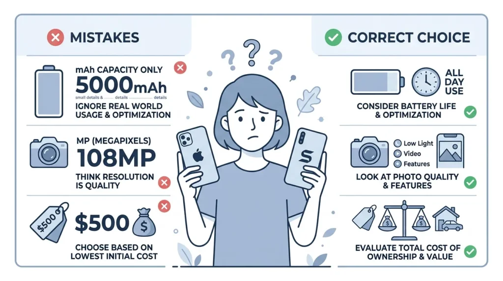 Common Mistakes with Apple or Samsung