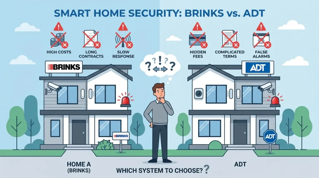 Common Mistakes with Brinks or ADT
