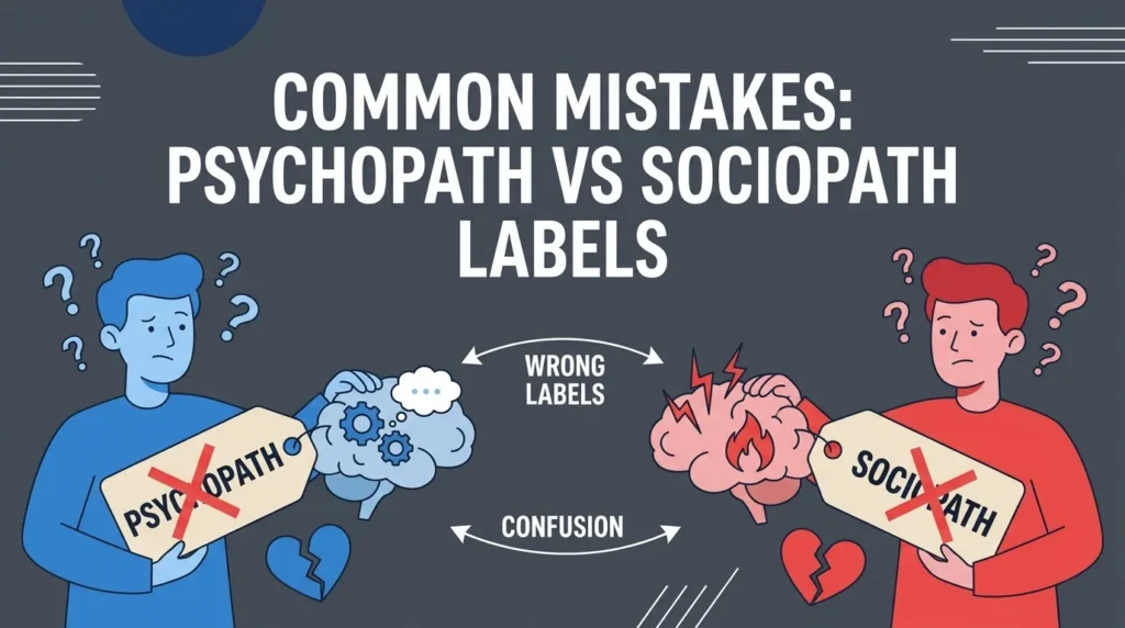 Common Mistakes with Psychopath or Sociopath