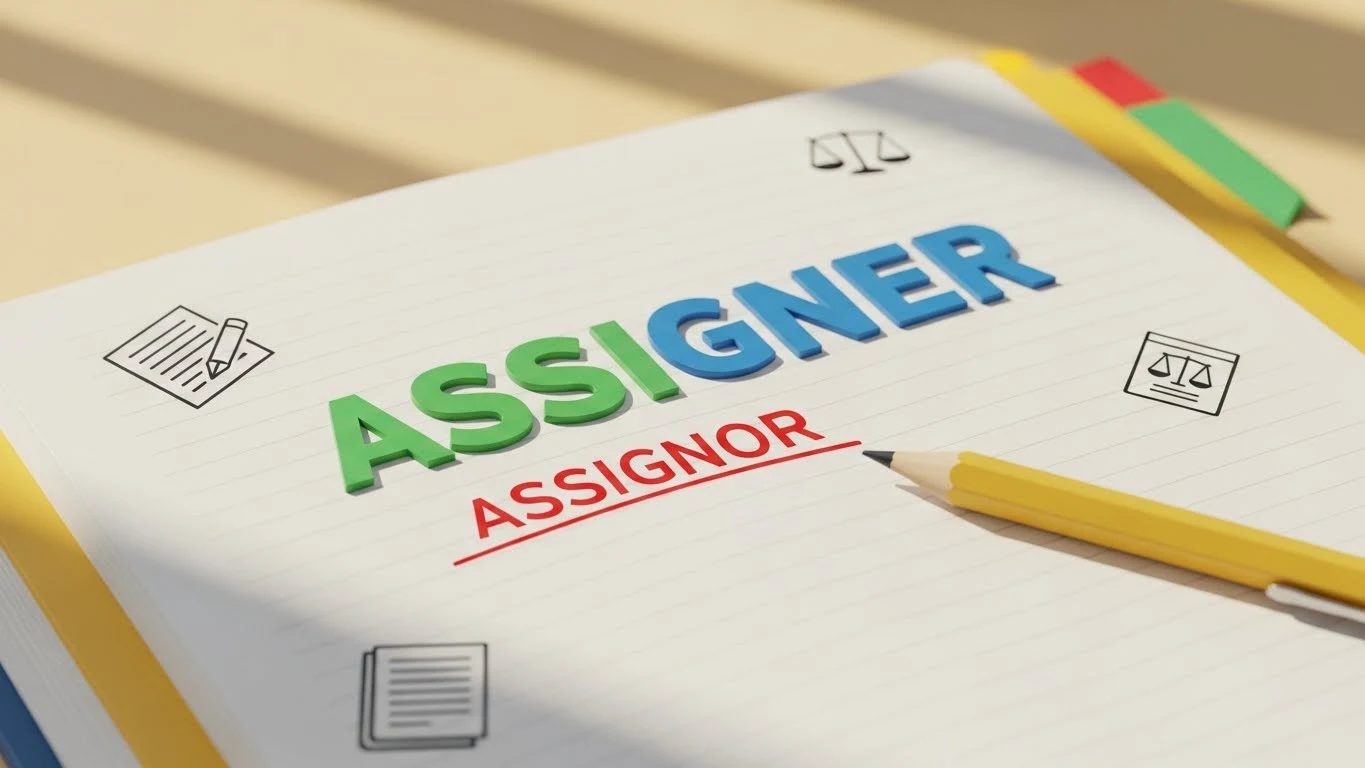 assigner or assignor