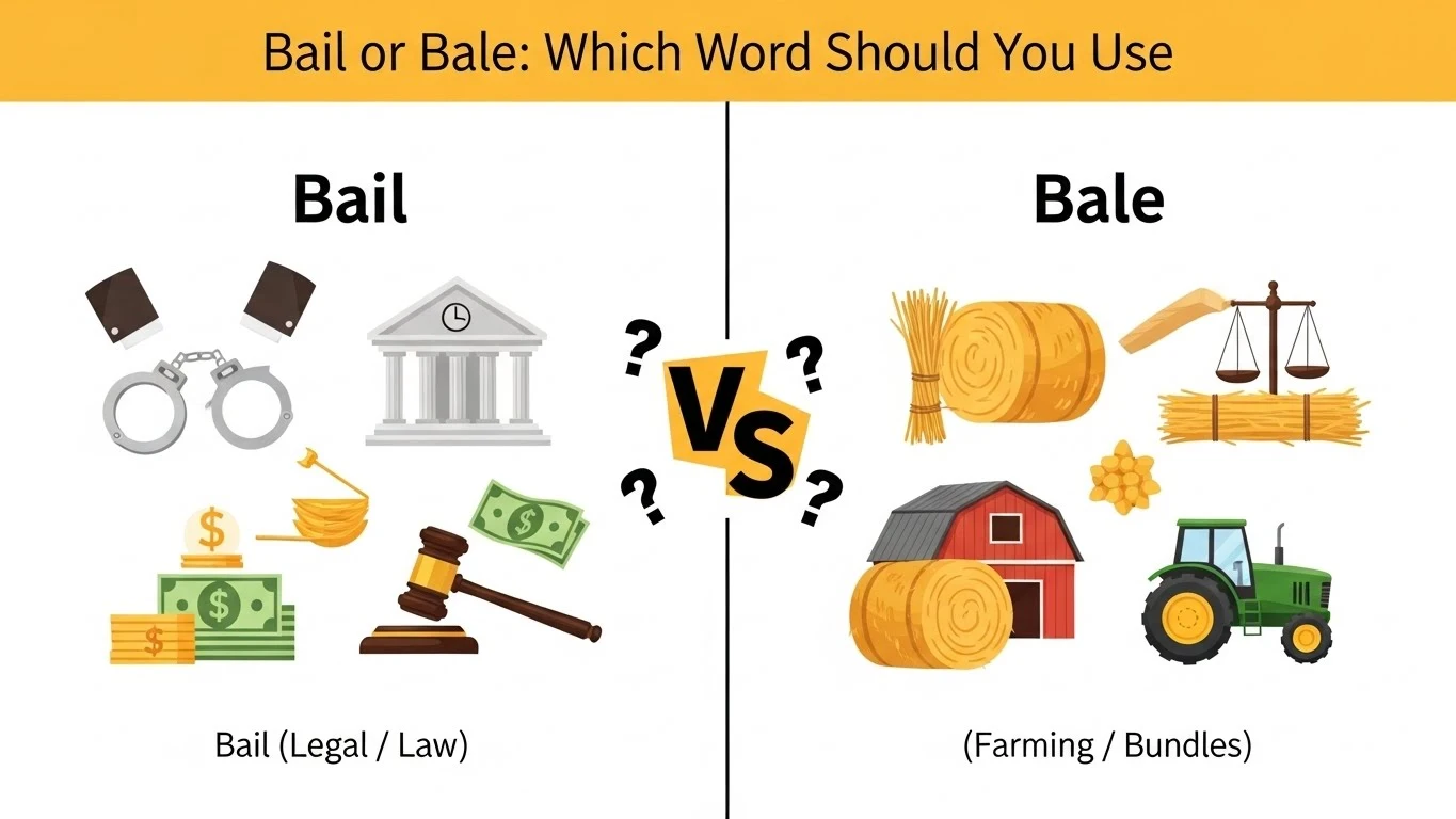 bail or bale