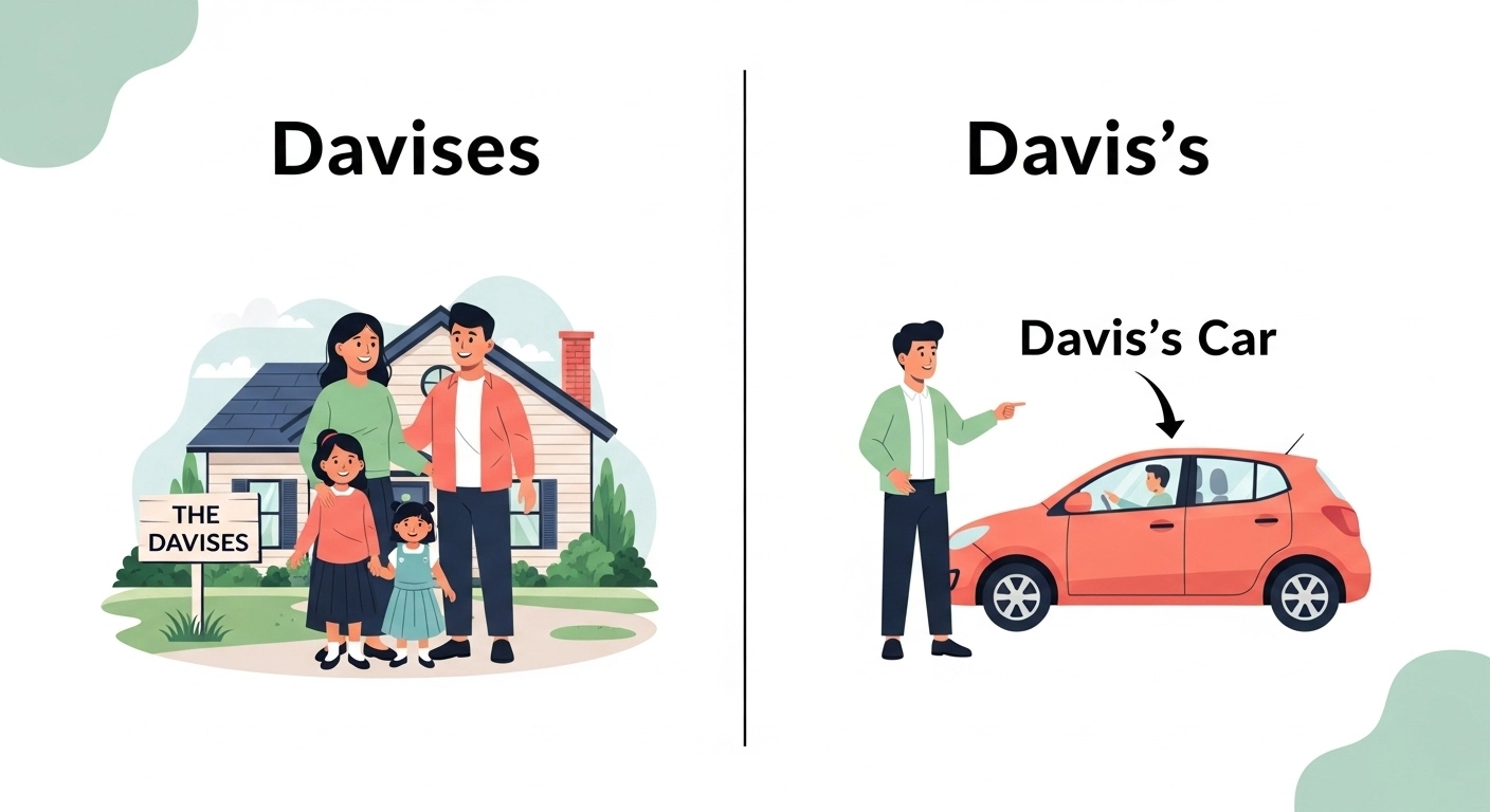 davises or davis's