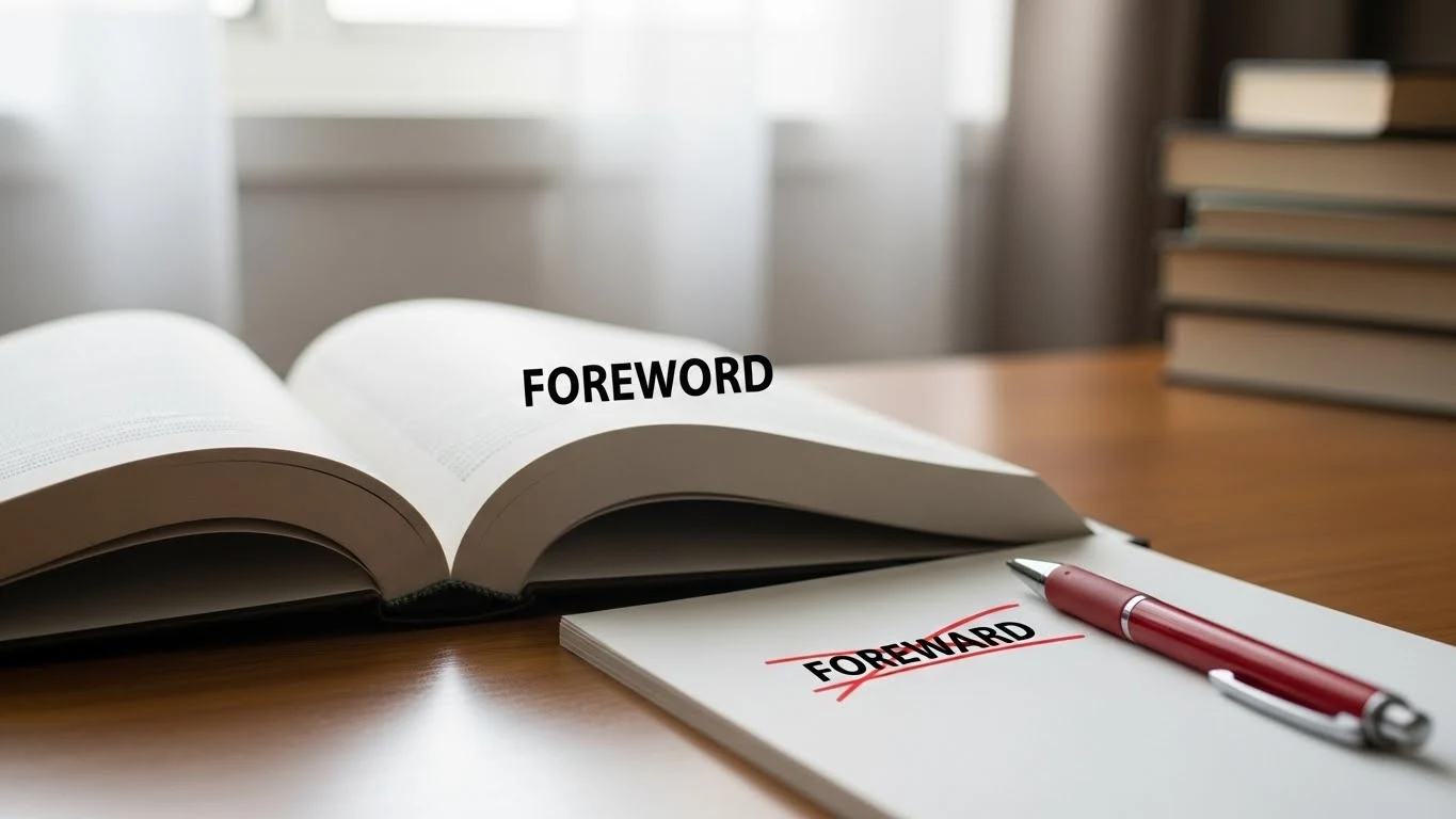 foreward or foreword