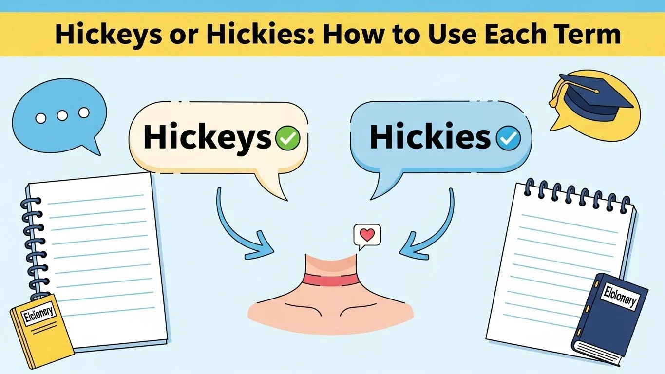 hickeys or hickies