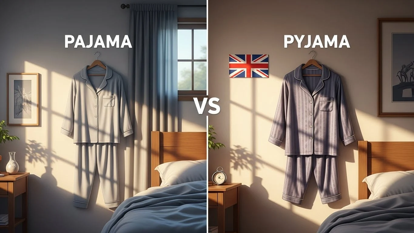 pajama or pyjama