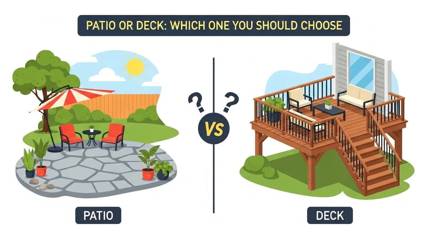 patio or deck