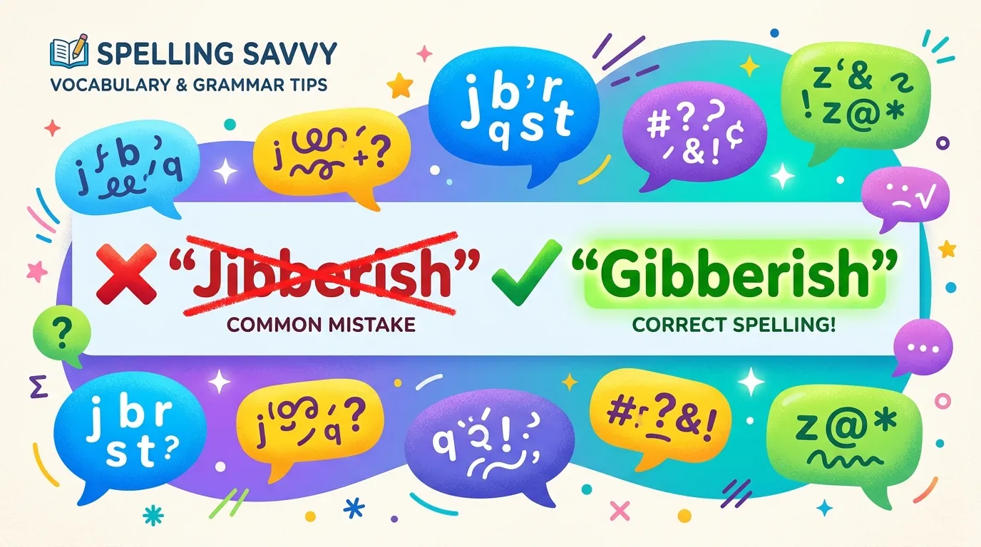 jibberish or gibberish