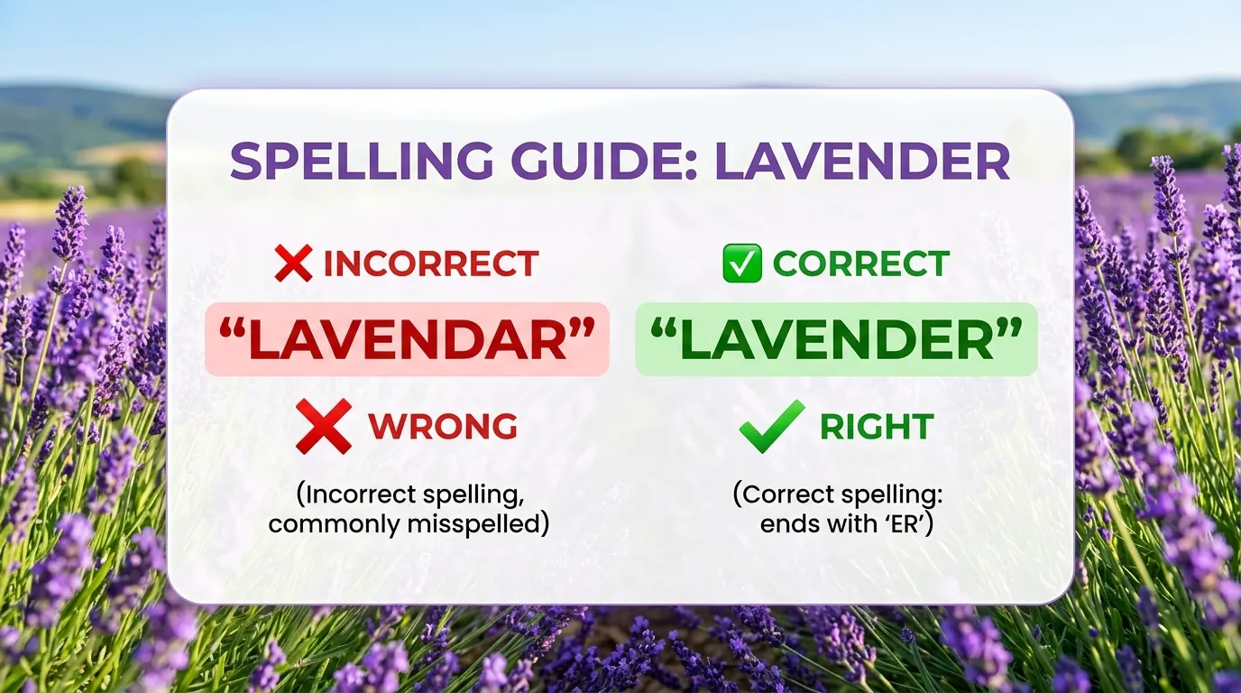 lavender or lavendar