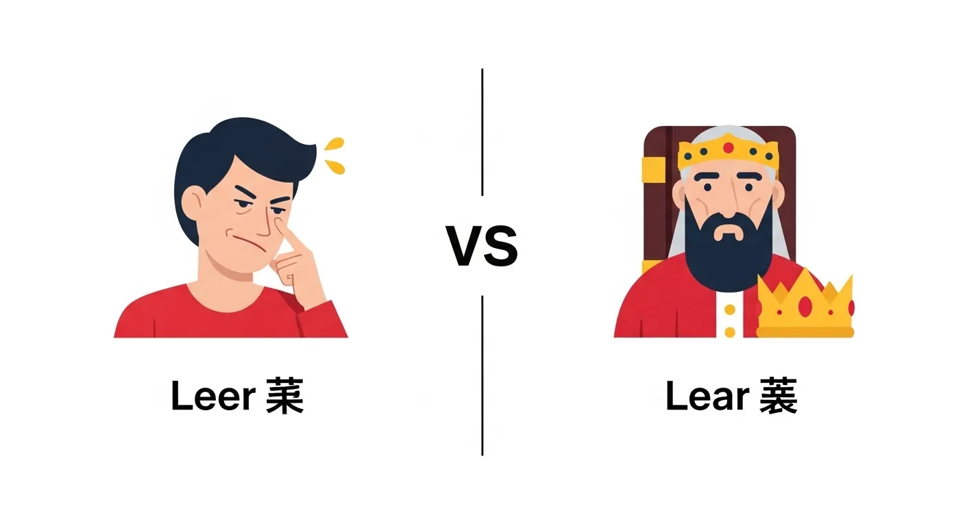 leer or lear