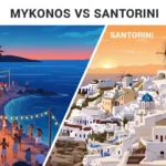 mykonos or santorini