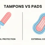 tampons or pads