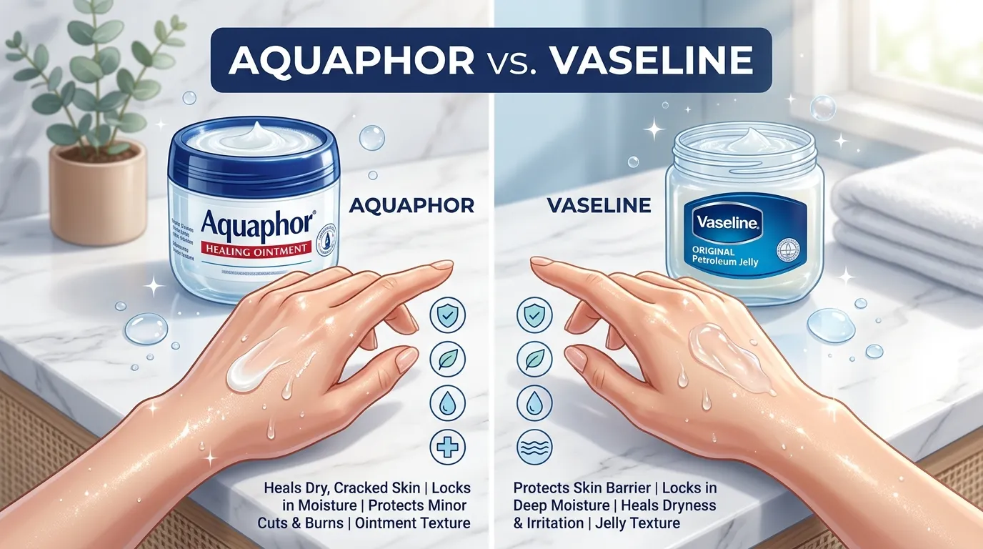 aquaphor or vaseline
