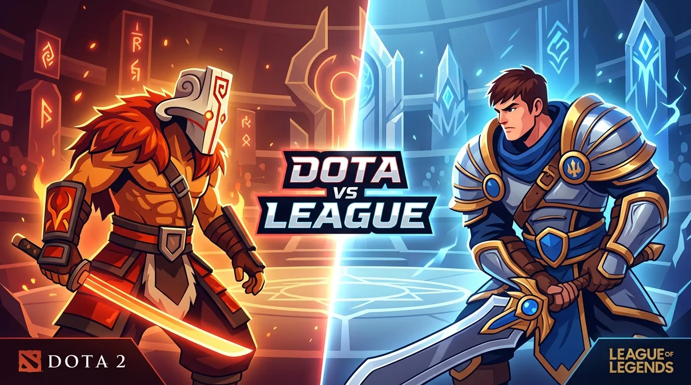 dota or league