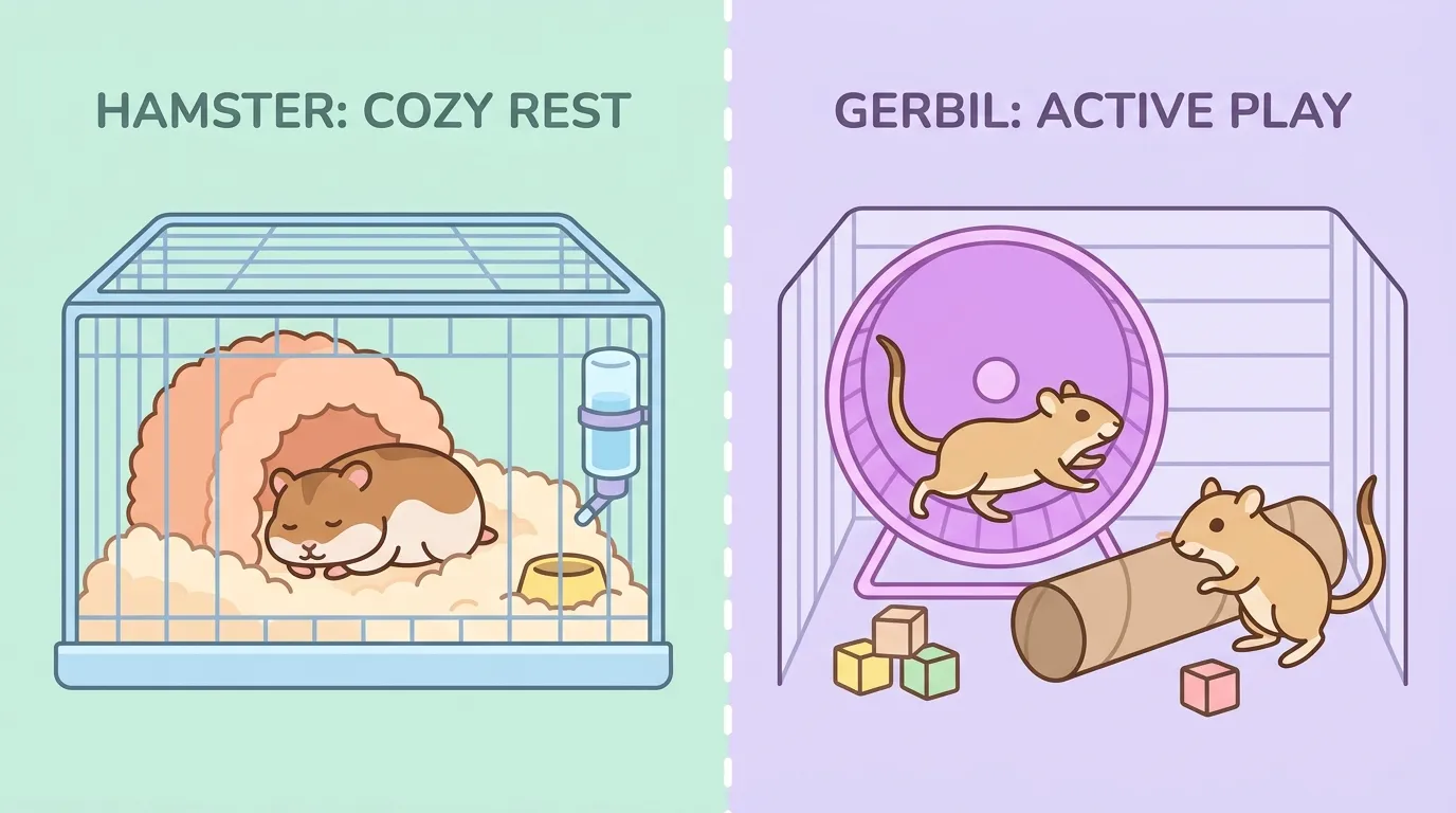 hamster or gerbil