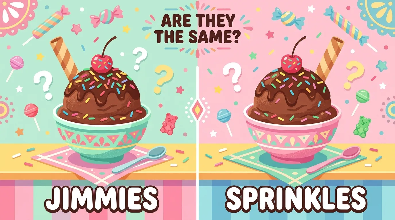 jimmies or sprinkles