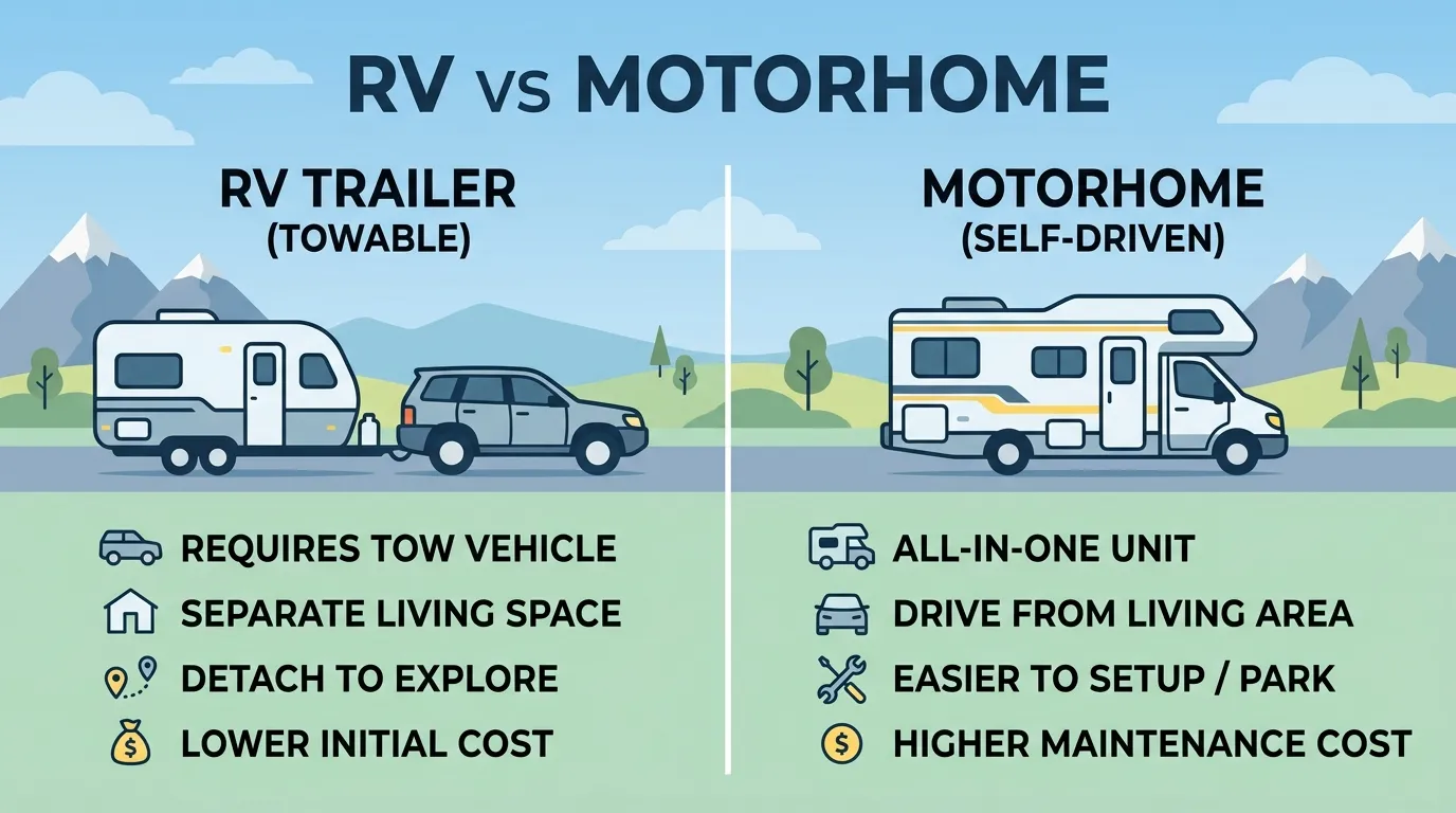 rv or motorhome