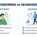 wondering or wandering