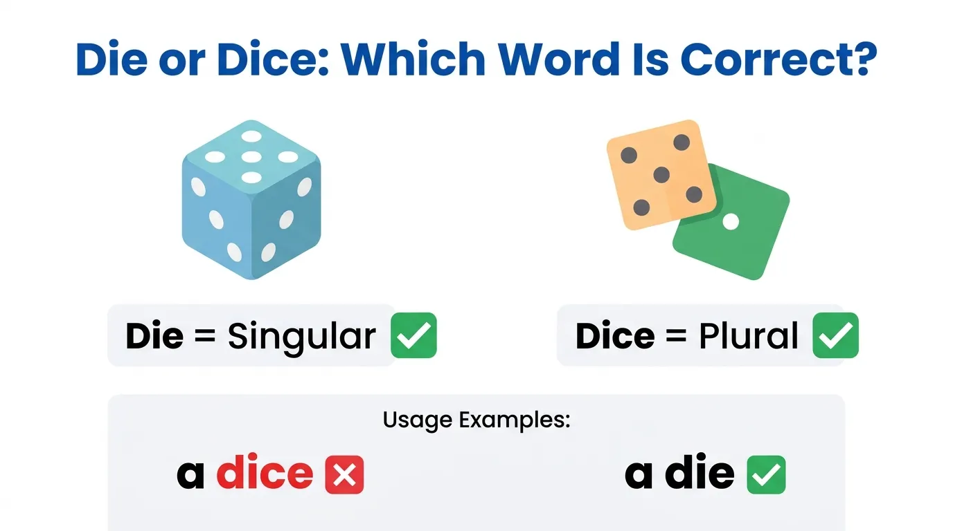 die or dice